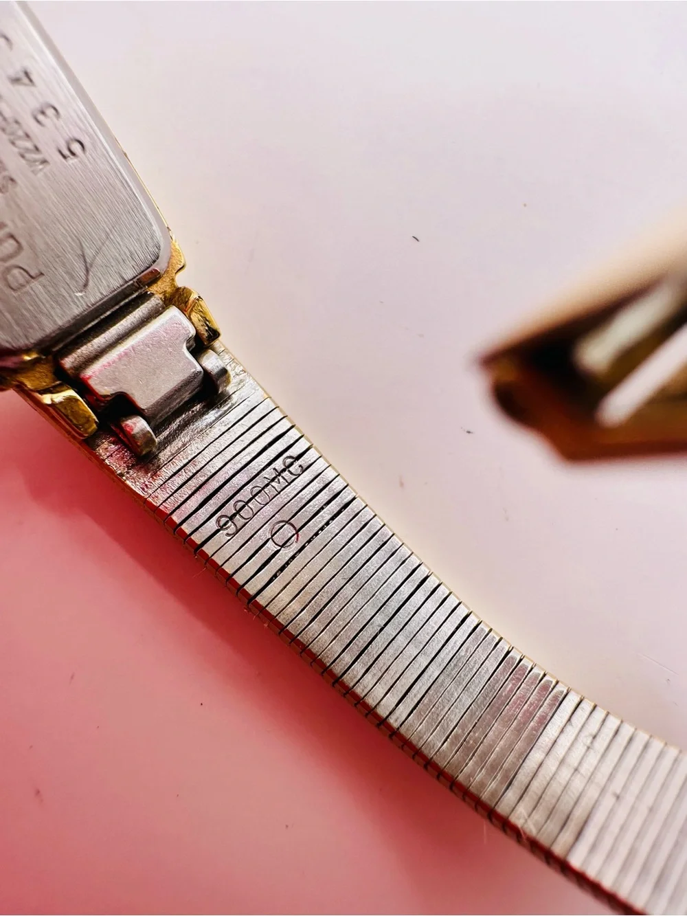 Pulsar Vintage Gold Tank Watch V220-5160 New Battery